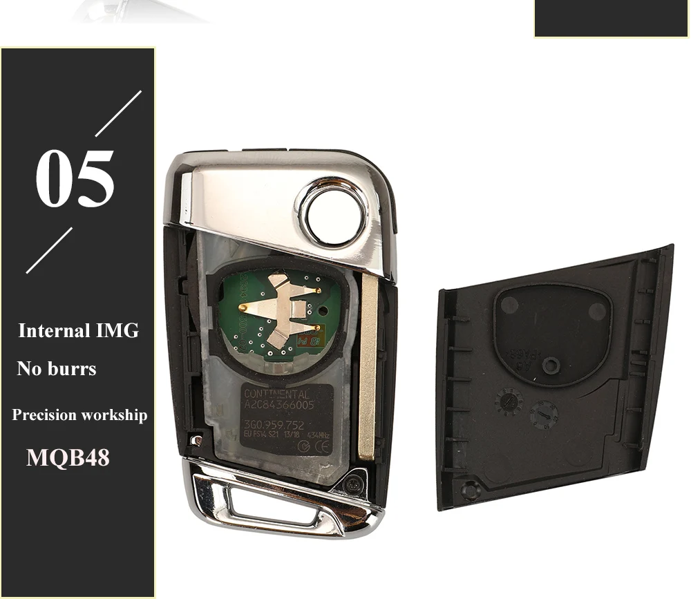 Chiave/Telecomando Per Volkswagen Volkswagen Arteon Passat B8 Magotan Superb A7 Nuovo Cc - Jingyuqin Oem Oem Yky 434mhz Mqb48 Trasmettitore Volkswagen 19 Chiave/Telecomando Per Volkswagen Volkswagen Arteon Passat B8 Magotan Superb A7 Nuovo Cc - Jingyuqin Oem Oem Yky 434mhz Mqb48 Trasmettitore Volkswagen - Hff69f35a781f4231b8a03b2b83fd4fe54