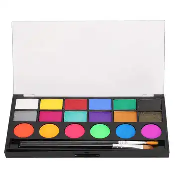 

Professional Water Soluble Face Paint Pigment Body Painting Brush DIY Cosmetic Tool Halloween Party Makeup Paint
