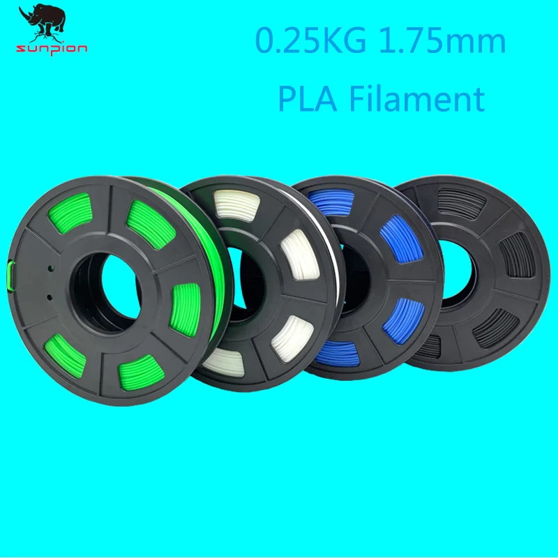 Нить для 3D принтера SUNPION нить PLA 1 75 мм точность измерений +/ 0 03 25 кг материал 3d
