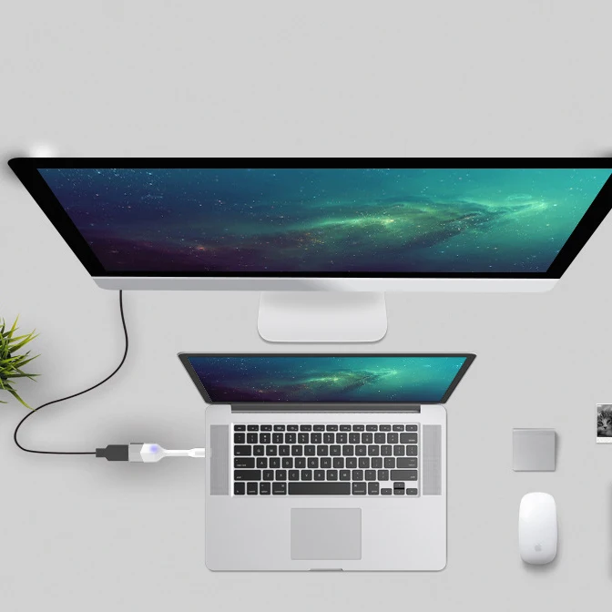 MOOL S8 Кабель-адаптер type-C к HDMI USB 3,1 к HDMI 4 к мобильный компьютер HD кабель