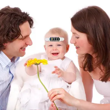

Kids Adults Forehead Thermometer Baby LCD Color Change Body Temperature Sticker Monitor Temperature Easy To Use