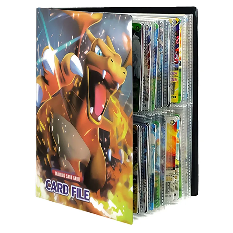 Álbum Oficial Pokémon Porta 240 Cards Charizard Cartas Vmax - PokemonSHOP -  Álbum de Figurinhas - Magazine Luiza