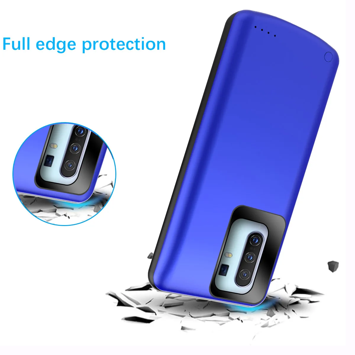 Чехол для аккумулятора Vivo X30 Pro, 6500 мА/ч, расширенное зарядное устройство, запасной внешний аккумулятор, защитная задняя крышка для Vivo X30 Pro, чехол для аккумулятора