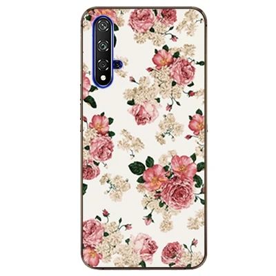 Чехол с рисунком для huawei Nova 5 T 5 T Nova5T мягкий чехол для телефона TPU задняя крышка для huawei NOVA 5 T чехол