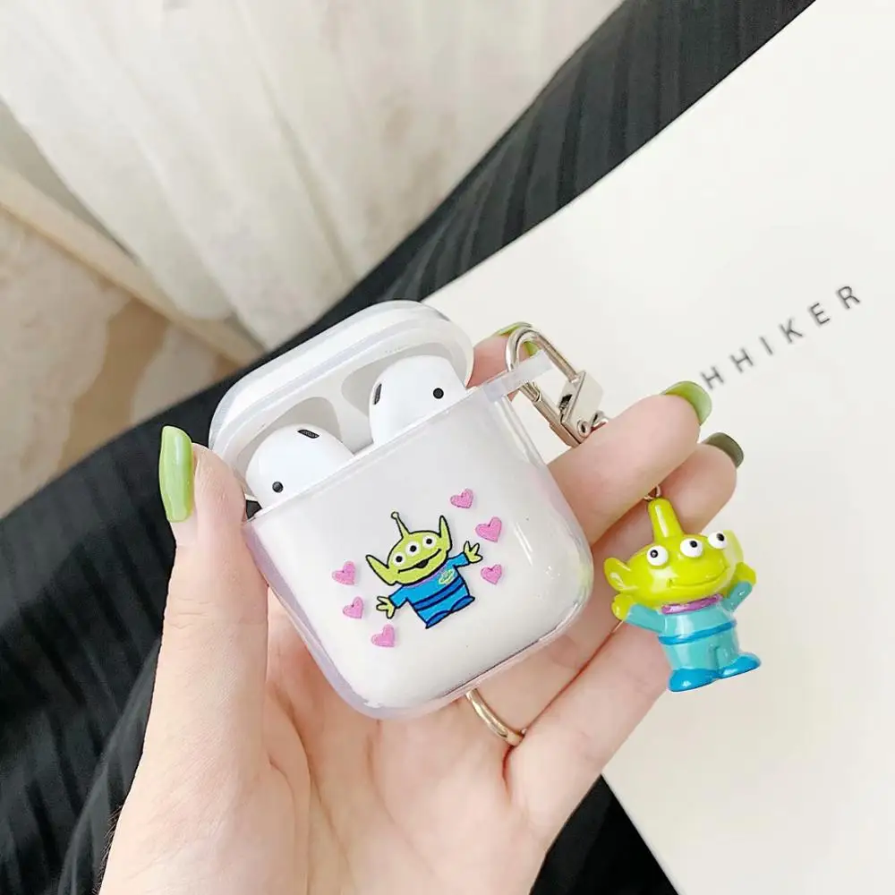 Для Airpods 2 Чехол Силиконовый мягкий мультяшный чехол для Apple Air pods милый чехол для гарнитуры наушников чехол для Earpods аксессуары