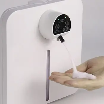 

Wall-Mounted Automatic Induction Soap Dispenser Hand Sanitizer Box Sensor 1300ML MOLC