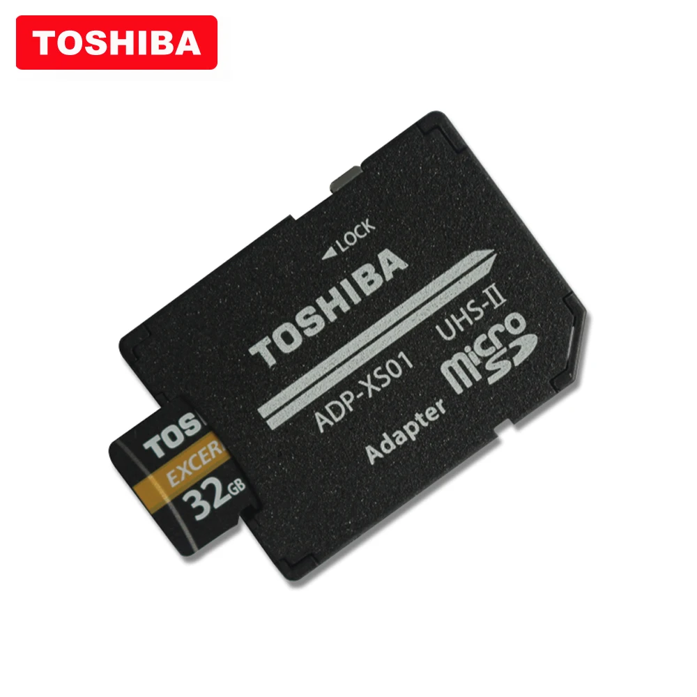 Оригинальная карта памяти TOSHIBA Micro SD M501 EXCERIA PRO U3 32 Гб SDHC 64 Гб SDXC UHS-II класс 10 U3 4KHD скорость до 270 МБ/с./с tf карта
