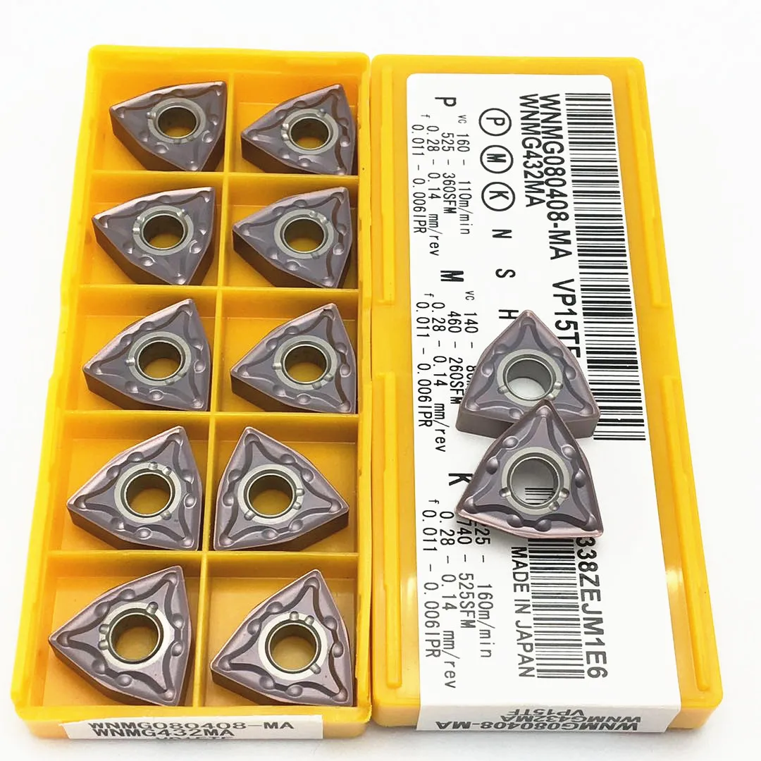 Рисунок 5 - WNMG080404 WNMG080408 VP15TF UE6020