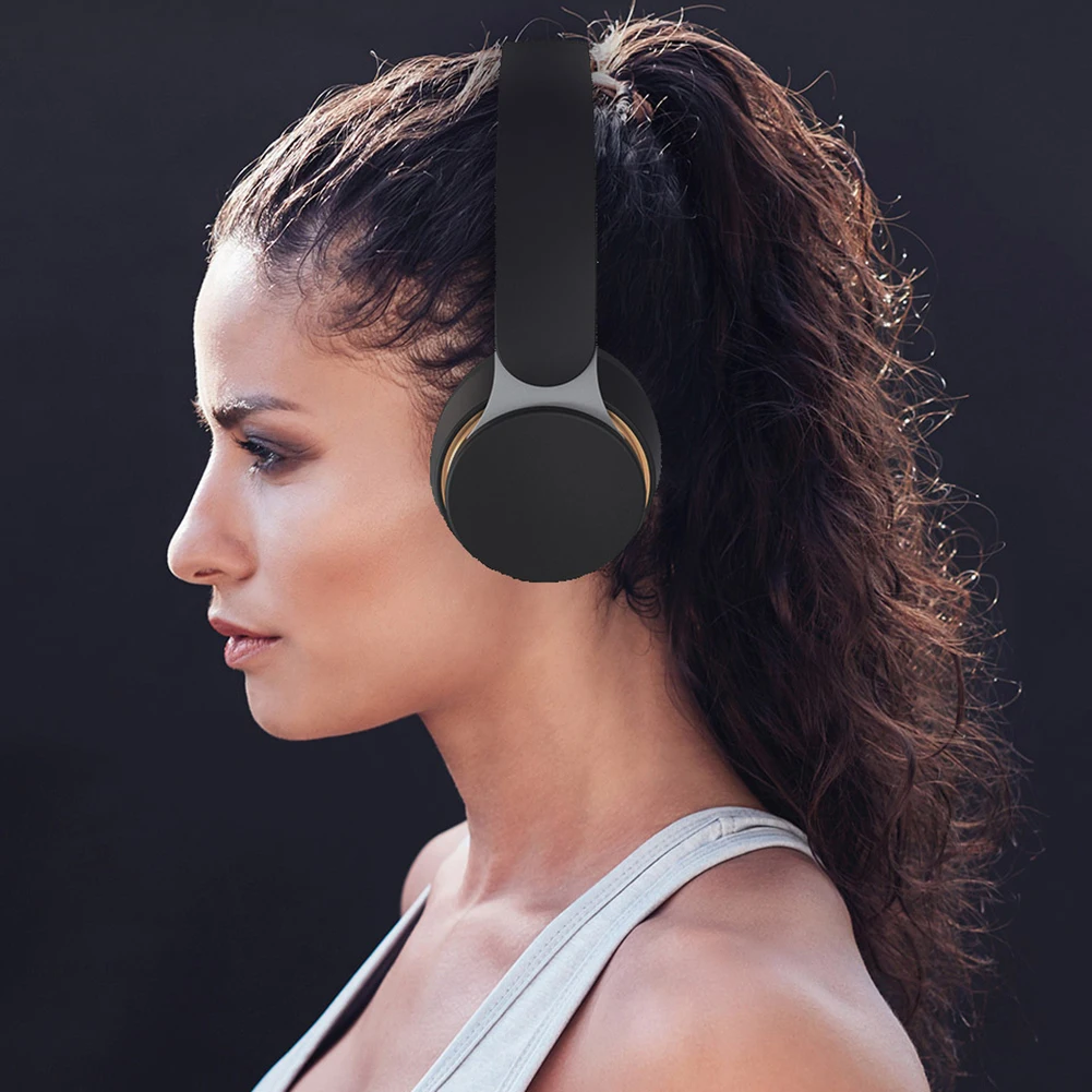 Bluetooth 5 0 Wireless Headphones Foldable Stereo Adjustable Headset with Microphone Music Player Earphones for Xiaomi Huawei