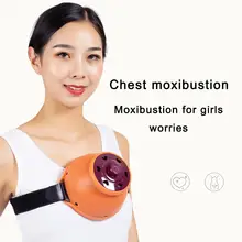 

Household chest massager, body fumigation instrument, portable moxibustion with breast and mammary gland