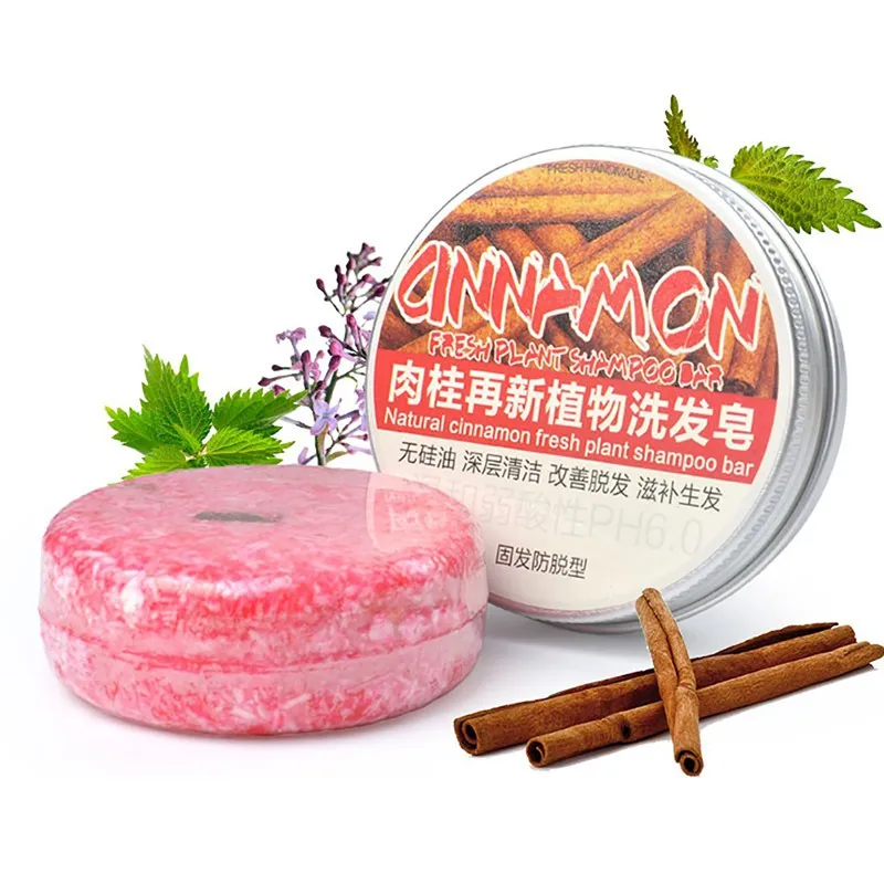 Natural Handmade Shampoo Soap Bar Nourishing Repair Damaged Hair Anti-Dandruff Off Hair Care Tool