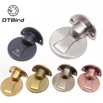 

1PC Stainless Steel Implicit Door Stops Perforation-free Magnetic Absorbing Hardware Fittings Multicolor Optional High Quality