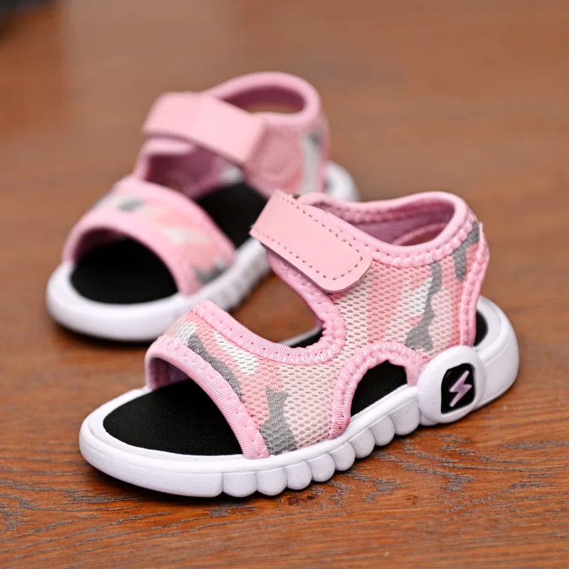 Boys and Girls Summer Sandals Fashion Light Soft Flats Toddler Baby Casual Beach Children Shoes Outdoor baby shoes kids shoes children sandals kids sandals beach shoes