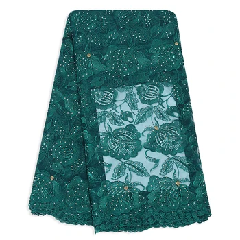 

Bestway 2019 Stones Embroidery French Tulle Net Laces High Quality Nigerian Women Wedding Dress Luxury Party Cothing Lace Fabric