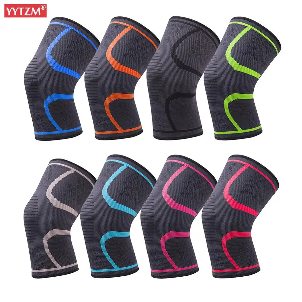 Fitness Basketball Cycling Knee Pads Sleeve Arthritis Elastic Nylon Sports Kneepad Support Tennis knee Support Braces Voleyball