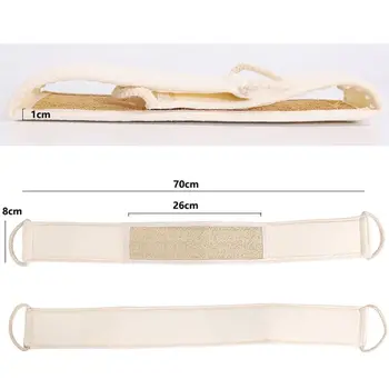 

2020 New Multifunctional Soft Loofah Body Cleaning Back Scrubber Massager Bathroom