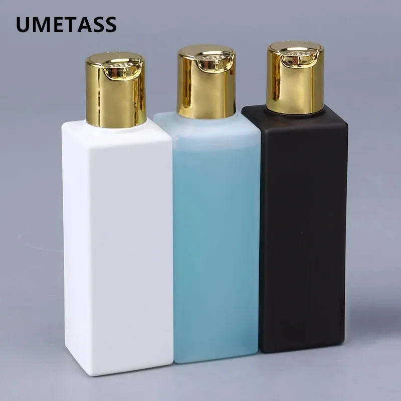 UMETASS 50 мл 100 HDPE пустая косметическая бутылка с дисковой крышкой портативный