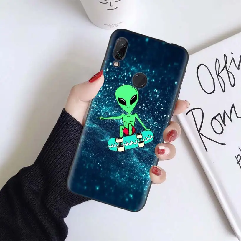 Милый чехол Alien Believe UFO ET для Xiaomi Redmi Note 7 8 K20 7S 7A 6 6A Pro S2 5 mi Play 9T CC9 E A1 A2 Lite F1 мягкий чехол для телефона