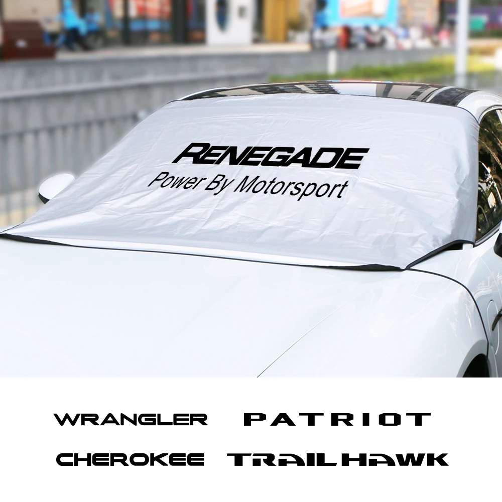 Parabrezza Per Auto Parasole Parasole Copertura Per Jeep Cherokee Compass Patriot Renegade Trailhawk Wrangler Accessori Auto Styling