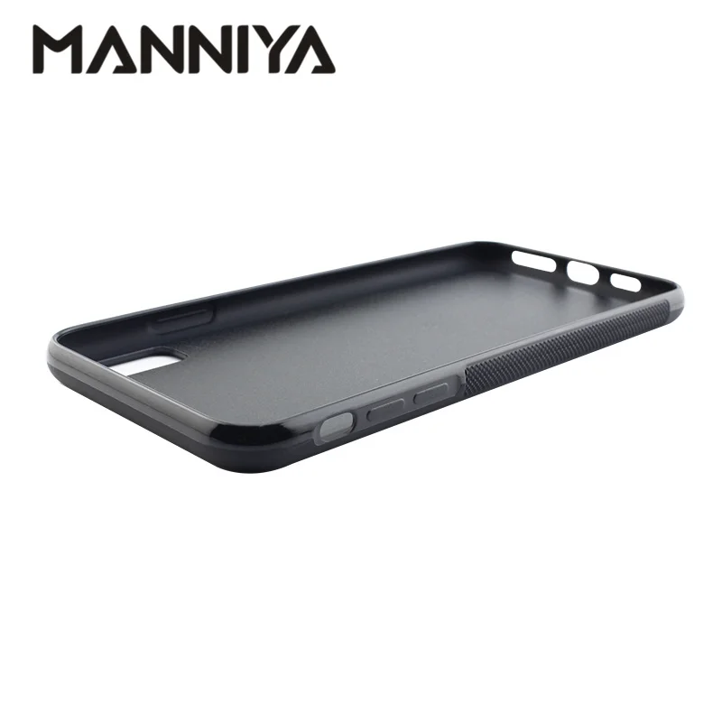MANNIYA DIY пустой желобок Резиновый ТПУ+ PC чехол для телефона для iphone 5/6/6+/7/8/7+/8+ X/XS/XR/XS MAX! 50 шт./лот