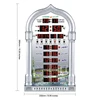 Azan Prayer Nimaz Clock LED Prayer Clock with Remote Controller, Adapter, Wall Clock, Read Home/Office/Mosque Digital Azan Clock 4