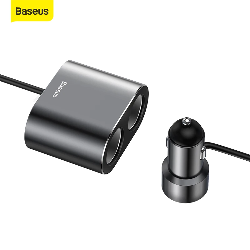 Автомобильное зарядное устройство Baseus Dual USB 3.1A больше зарядных портов гнезда для