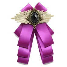 Модная лента бабочка с жемчужиной брошь стиль Бабочка темпераментные Броши Одежда Аксессуары для мужчин и женщин Свадебная вечеринка