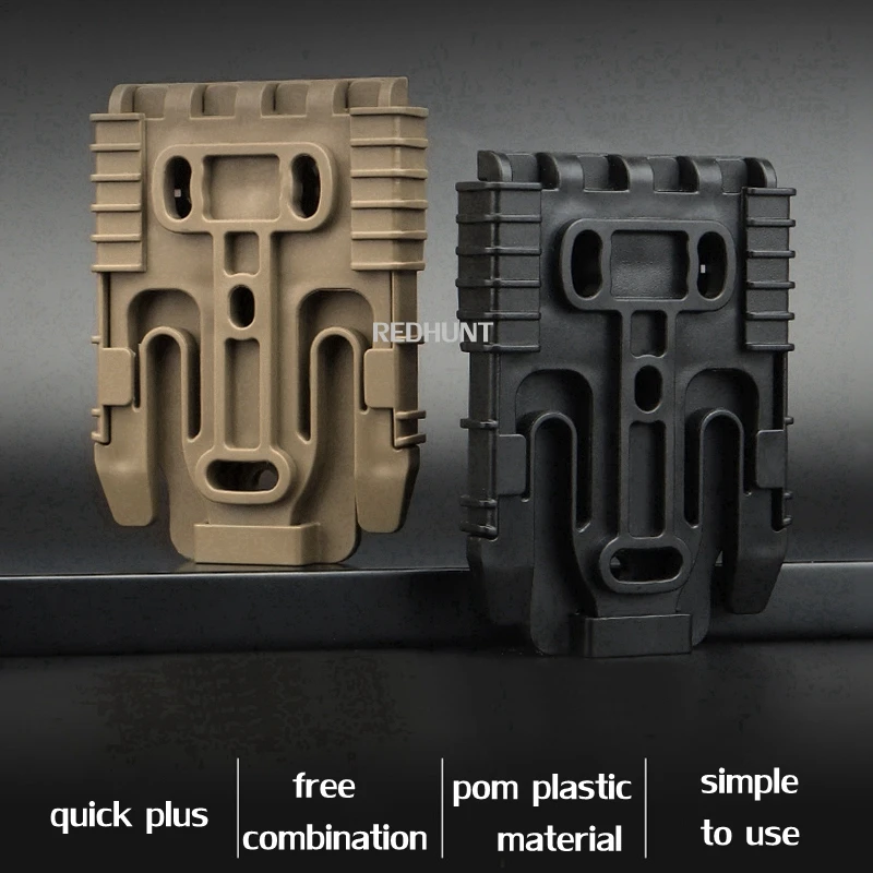 Accessori per fondina per coscia da caccia adattatore per fondina tattica Kit sistema di bloccaggio rapido QLS 22 22 19 accessori per pistola polimerica - immagine 2