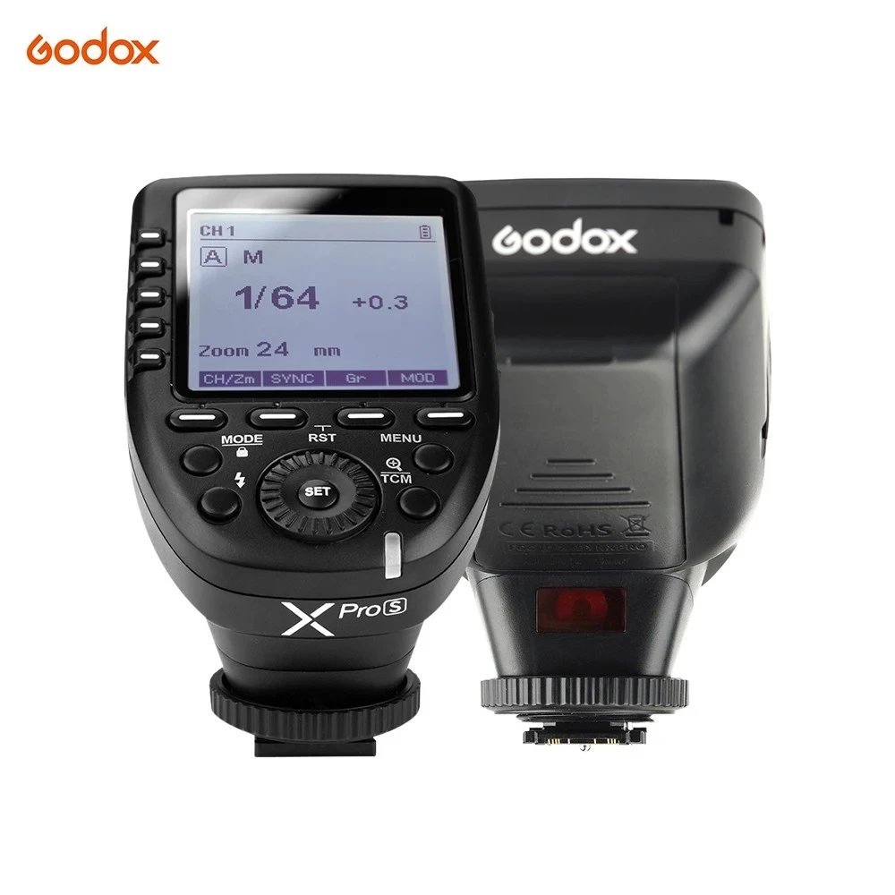 Godox XproS TTL Wireless Flash Trigger Transmitter 1 8000s HSS For Sony a7 II a77 a99