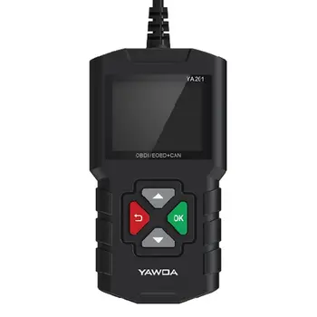 

YA201 Code Reader OBD2 Car Fault Diagnostic Tool Multi-ECU Battery Testing Detector USB Update Auto Adapter Reading Card