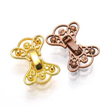 

5pcs brass sector bracelet clasp elegant lock end connectors for DIY jewelry findings accessories