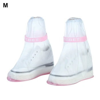 

Reusable Non-Slip Waterproof Outdoor Overshoes Children Thicken Shoe Cover Rainboots Adult PVC