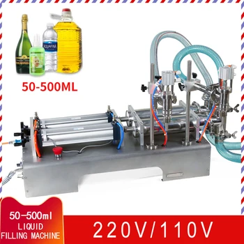 

50-500ml Liquid Filling Machine Fruit Juice Milk Digital Perfume Filling Machine Electric Digital Liquid Control Filling Machine