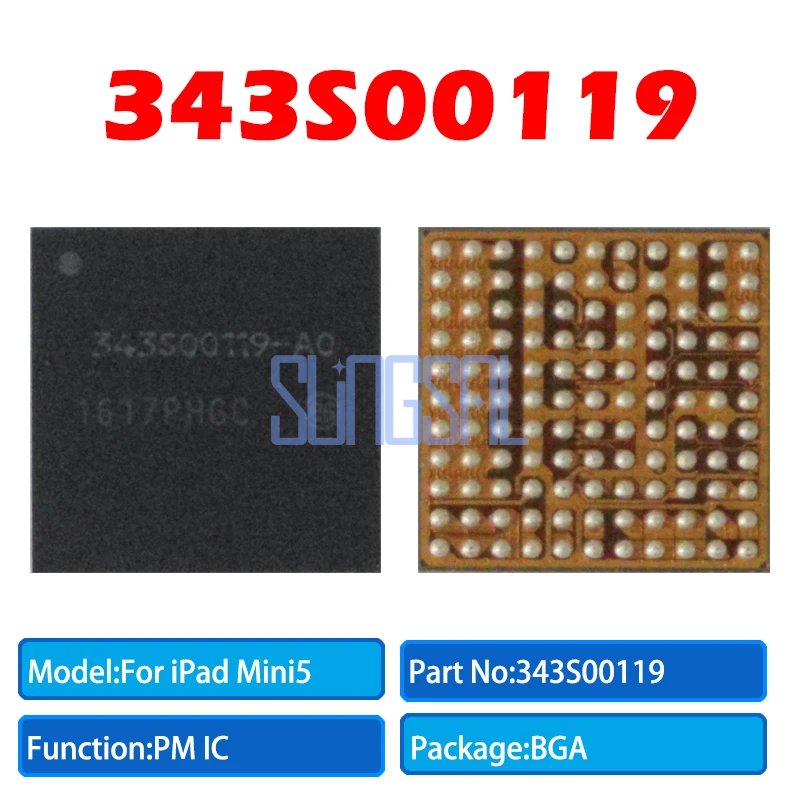 1 шт./лот 100% оригинал 343S00119 для iPad Mini5 A2152 блок питания IC | Электронные компоненты и