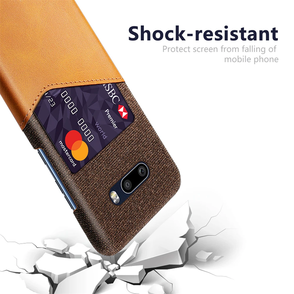 Business  Card Slots Cover Phone Case Coque Capa
