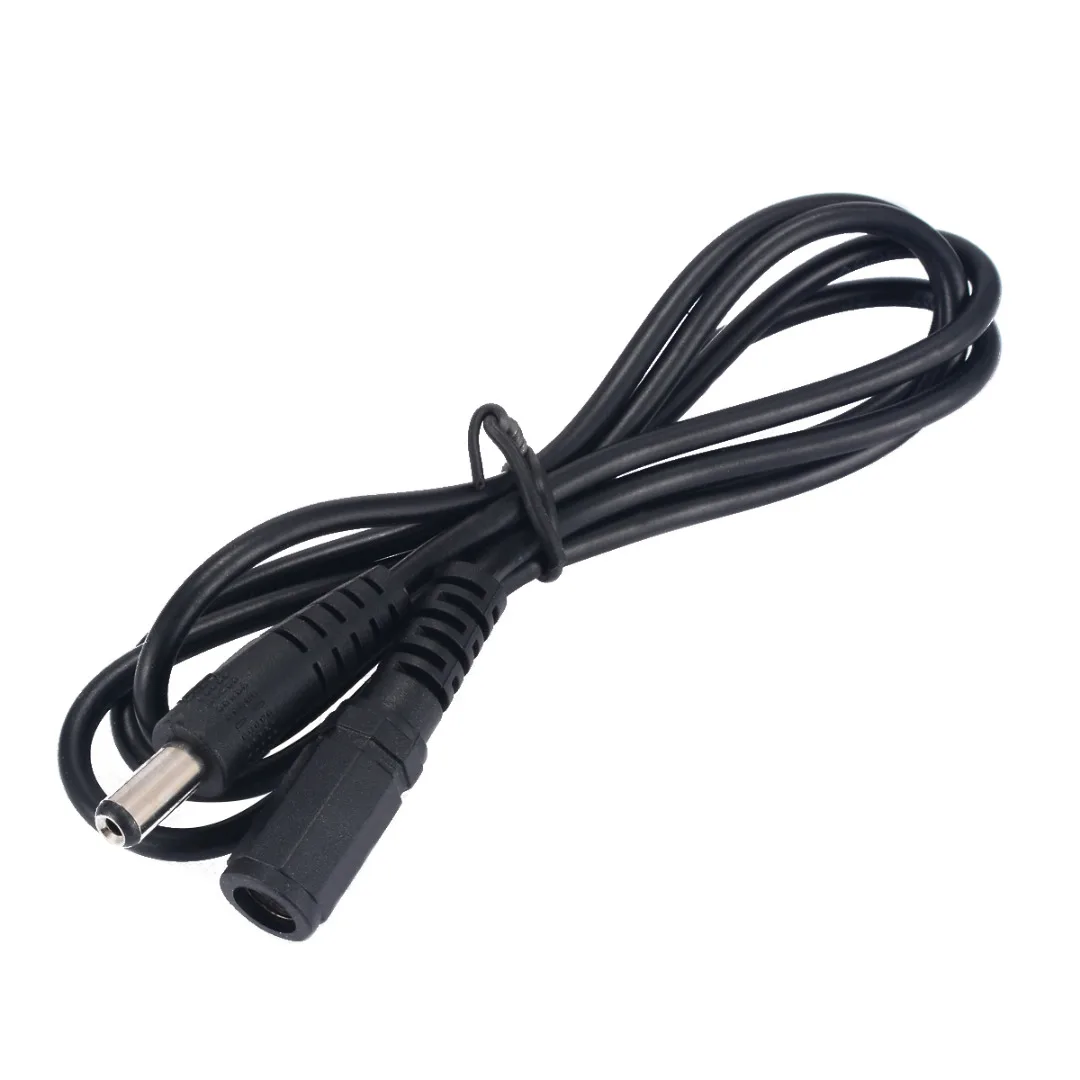 0.5M-10M DC Power Cable Extension Cord Adapter Male/female 5.5mmx2.1mm Power Supply