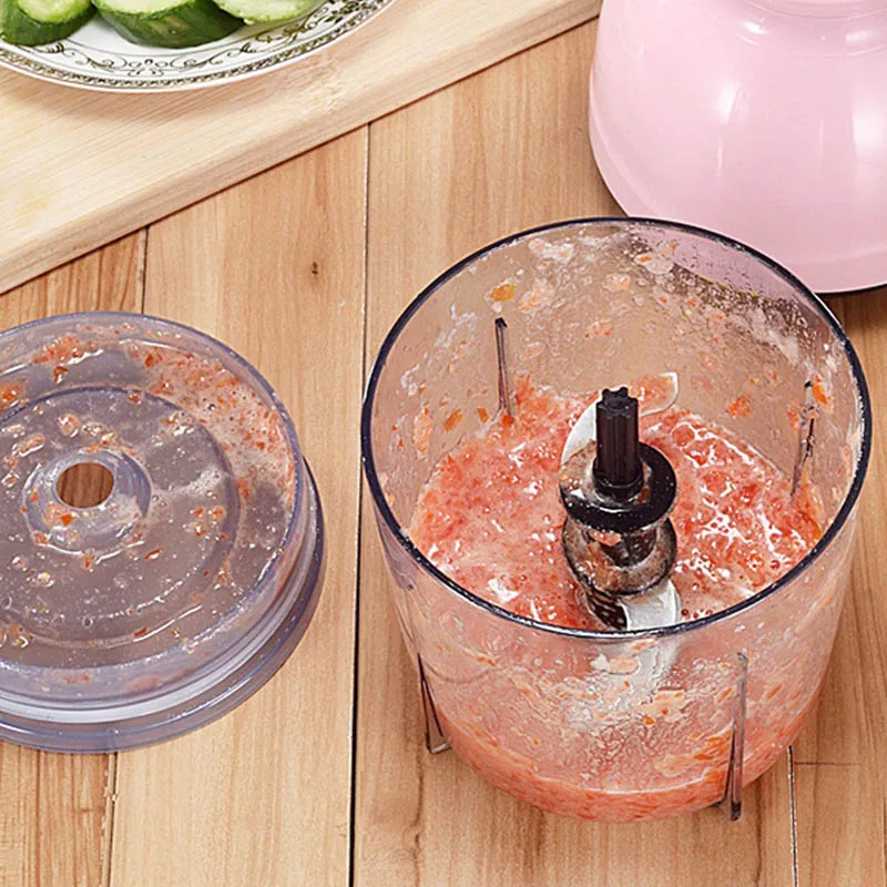Мини многофункциональный электрический кухонный комбайн мясо овощерезка измельчитель фрукты блендер Мясорубка JS22