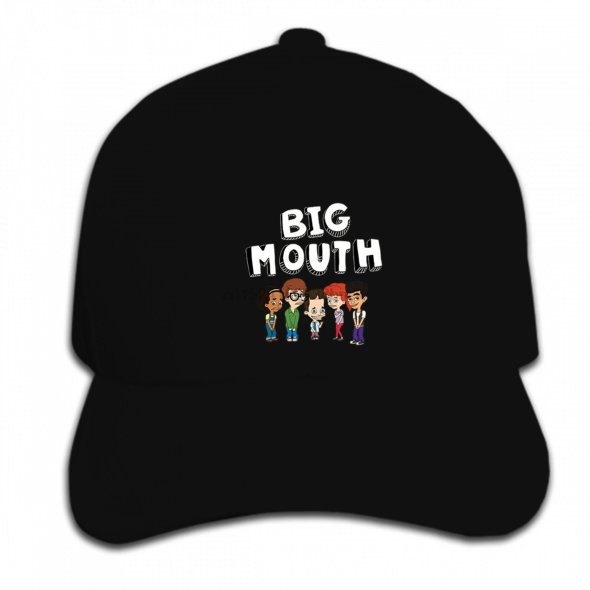 Print Custom Baseball Cap Hip Hop Summer Men Fashion Big Mouth 