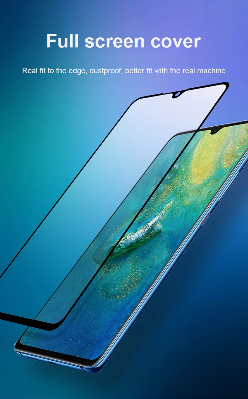 MOMAX MATE 20X5G протектор экрана мобильного телефона 3D изогнутая поверхность mate 20 X пленка HD анти-отпечаток пальца все включено стеклянная пленка