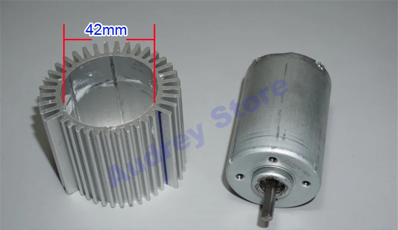 Импортные подшипники B4260 бесщеточный мотор с радиатором 12-24V 2200-4500rpm низкоскоростной беззвучный 775 бесщеточный мотор