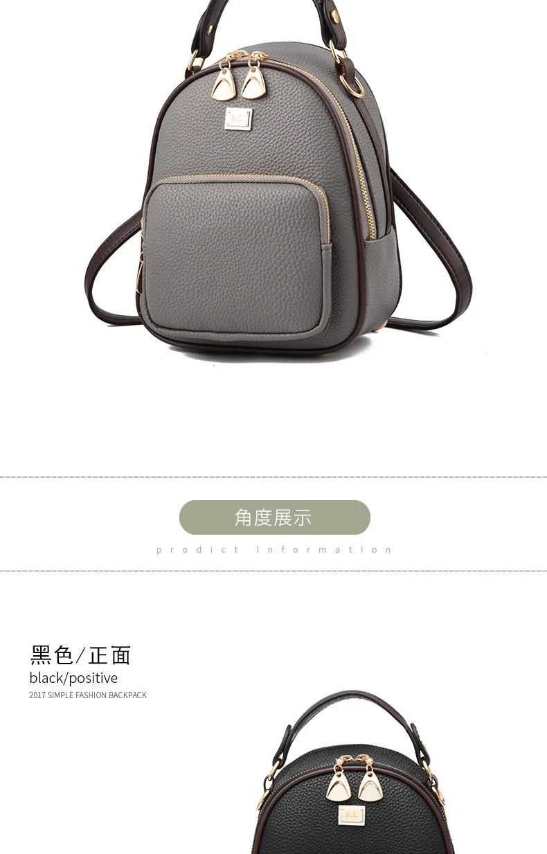 WOMEN'S Bag Wholesale New Style Versatile Triple Use Backpack Women's Fashion Korean-style Versatile Cool Fashion Backpack