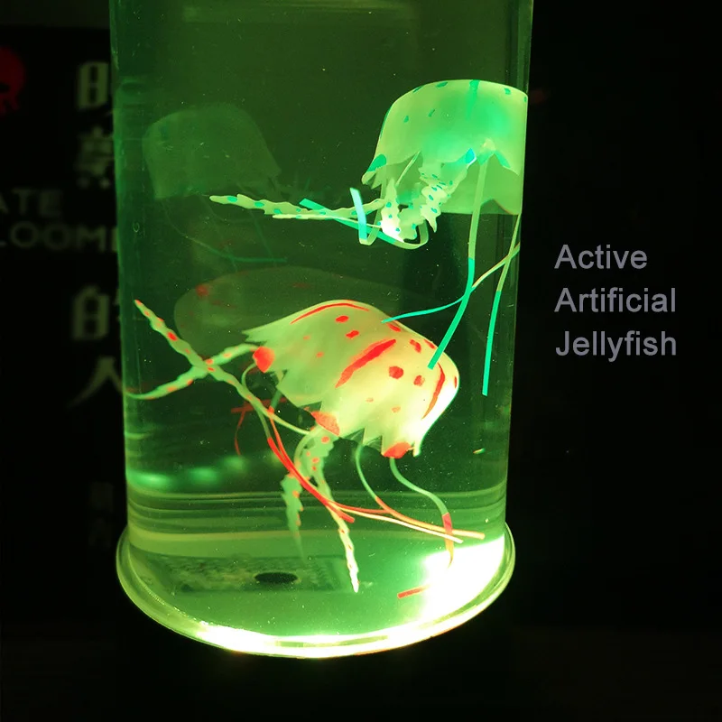 aquário lampka nocna mesa usb luz da