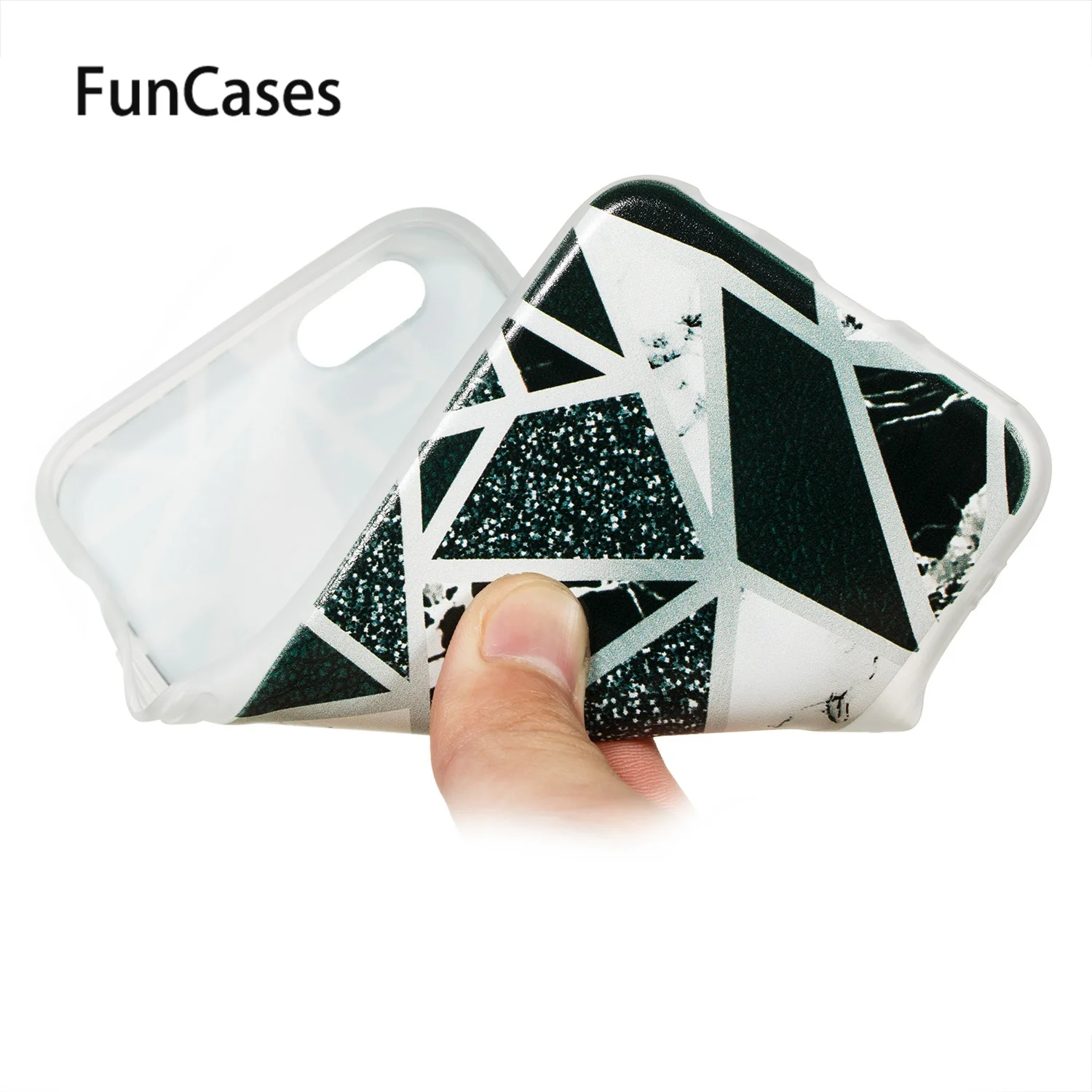 Jade Kembali Penutup untuk Huawei Nikmati 8 Etui Lembut Silicone Case SFor Huawei Seluler Nova 2 Lite Y7 Perdana 2018 5.99 