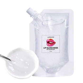 

50ml Mirror DIY Lipstick Handmade Makeup Oil Material Transparent Lip Gloss Base Non Stick Liquid Compact Moisturizing Gift