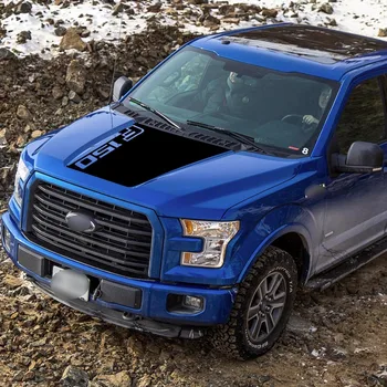 

Car Decals 1 Piece Hood Scoop F150 Stripe Vinyl Graphics Cool Car Sticker Customized Fit For Ford F150 2015 2016 2017 2018 2019