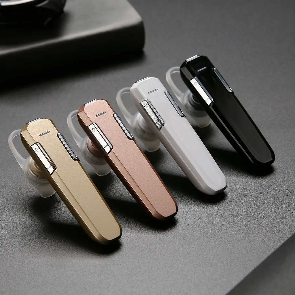Bluetooth 4 1 Wireless Headset Earbud In ear Earphone With Mic For iPhone Designed For Sports Easy Carried DurableF816