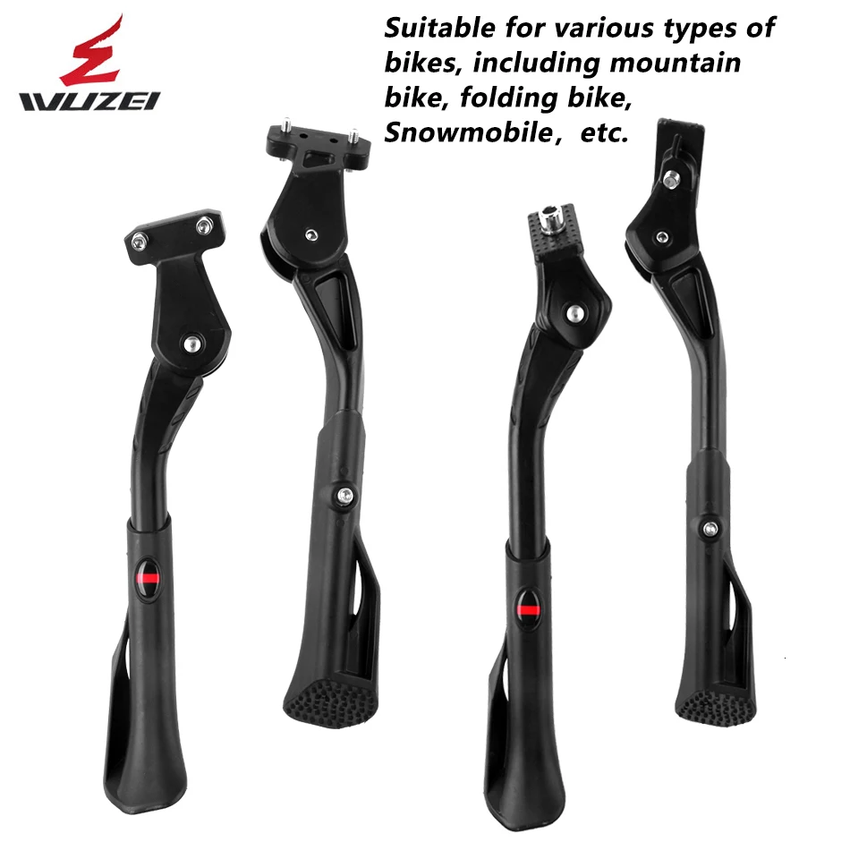 

Adjustable MTB/Snow/folding Bicycle Kickstand Parking Rack Support Side Kick Stand Foot Brace Cycling Parts 20-29inch Bike Holde