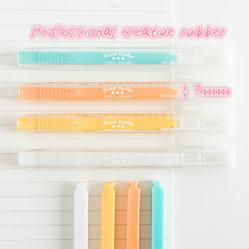 

1PC Wipe Rubber Push And Pull Type Eraser Creativity Small Fresh Ins Sketch Eraser School Office Supplies Concise Stationery