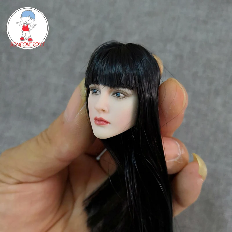 1/6 Scale Girl Head Sculpt Pale Skin Cute Girl Loli Head Sculpt For 12 ...