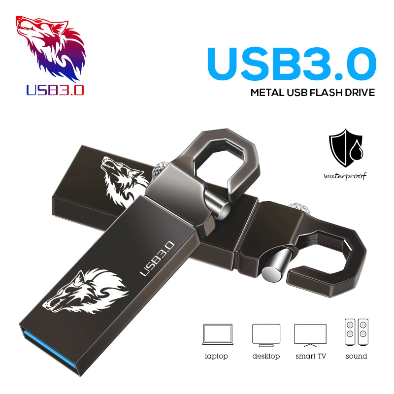 USB флеш-накопитель usb 3,0 8 ГБ 16 ГБ 32 ГБ Водонепроницаемая флеш-карта USB 128 64 ГБ 3,0 Гб